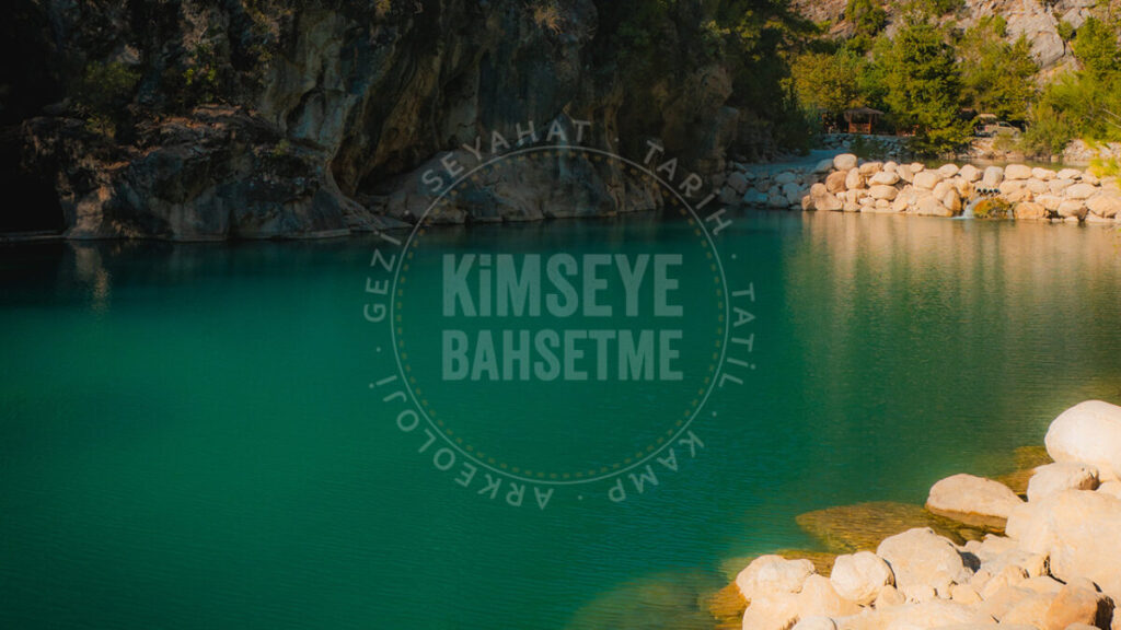 Göynük kanyonu doğal havuzu